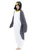Adult-Child-Penguin-Cosplay-Onesie-Pajamas-Animal-Costume-Halloween-Xmas-Gift-Extra-Large-178-188CM-Grey-Penguin-0