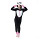 JustSun-Panda-Onesie-Ladies-Luxury-Black-Flannel-Jumpsuit-Pyjamas-Large5ft-7in-0