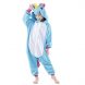 KiKa-Monkey-Kids-Unicorn-Cartoon-Flannel-Animal-Novelty-Costumes-Cosplay-Pajamas-Size-125135-144cm-Blue-0
