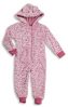 ONEZEE-Girls-Kids-Hooded-All-in-One-Leopard-Print-Jumpsuit-Nightwear-Sleepwear-0